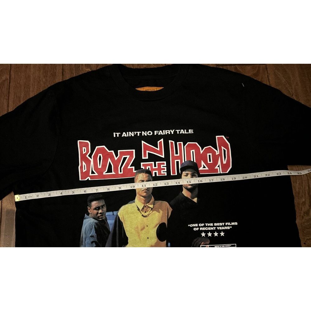 BOYZ N THE HOOD T-Shirt Mens Sz XL Black Film Inspired Shoe Palace Orange‎ Label - Picture 7 of 8